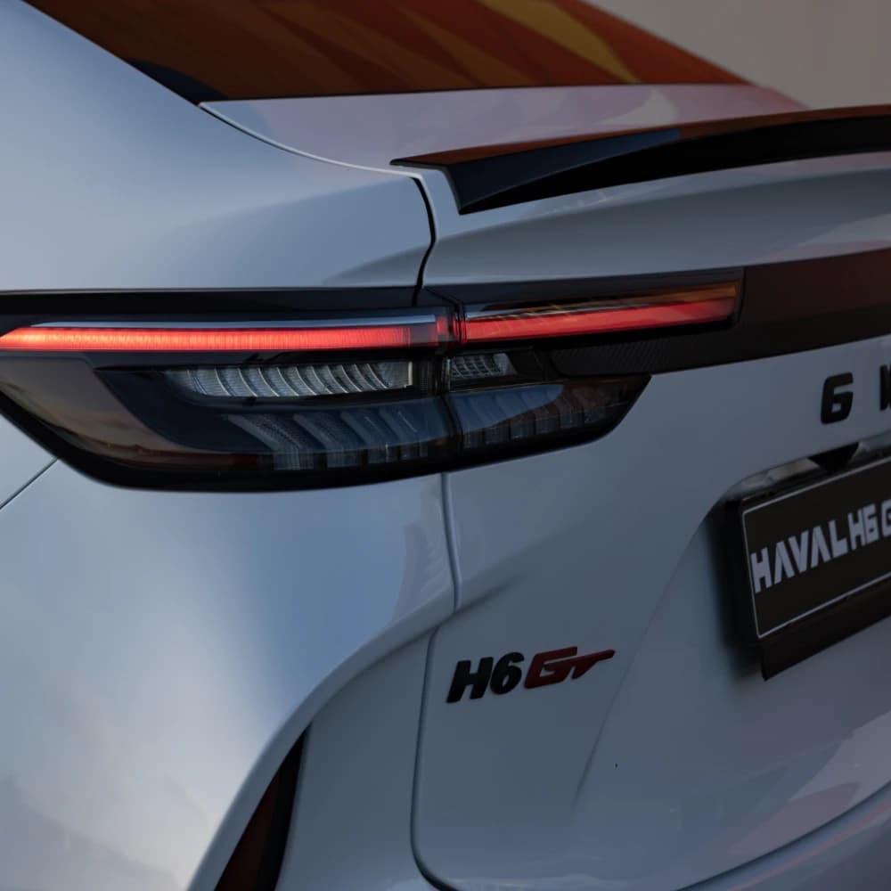 HAVAL H6 GT sporty rear design