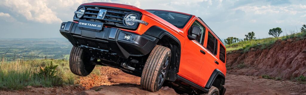 GWM Tank 300 offroad action photo
